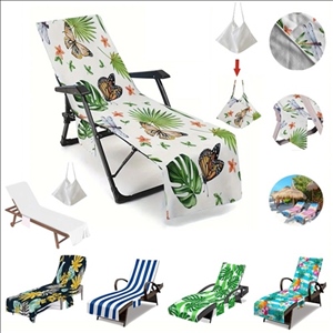 Custom Beach Chair Towel Cover